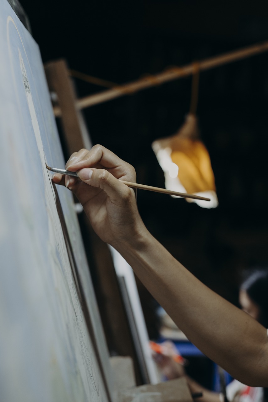 Kreativer Malprozess in der Kunsttherapie